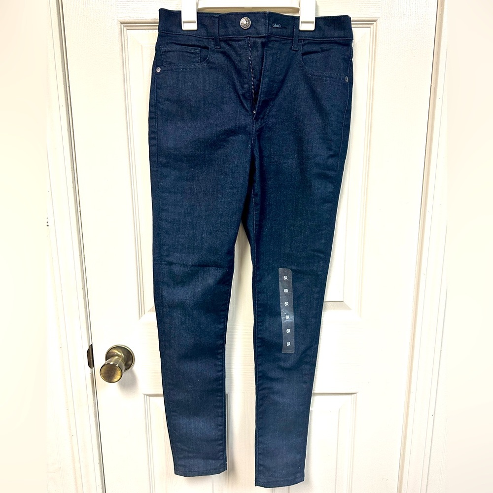 Dark denim express jeans